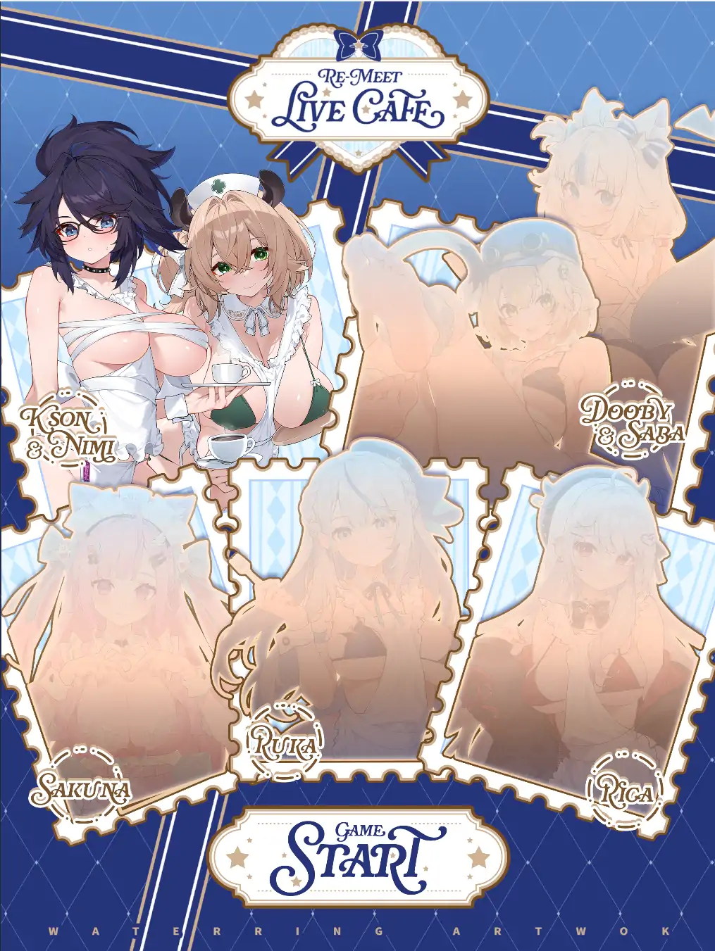 【日系SLG/官方中文/步兵】再次邂逅咖啡厅1.0 官方中文【PC/0.40G/新作】-米哈社
