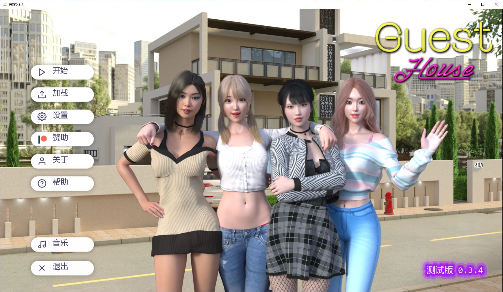 【欧美SLG/AI汉化/后宫】宾馆0.3.4 AI汉化版【PC+安卓/5.4G/更新】-米哈社