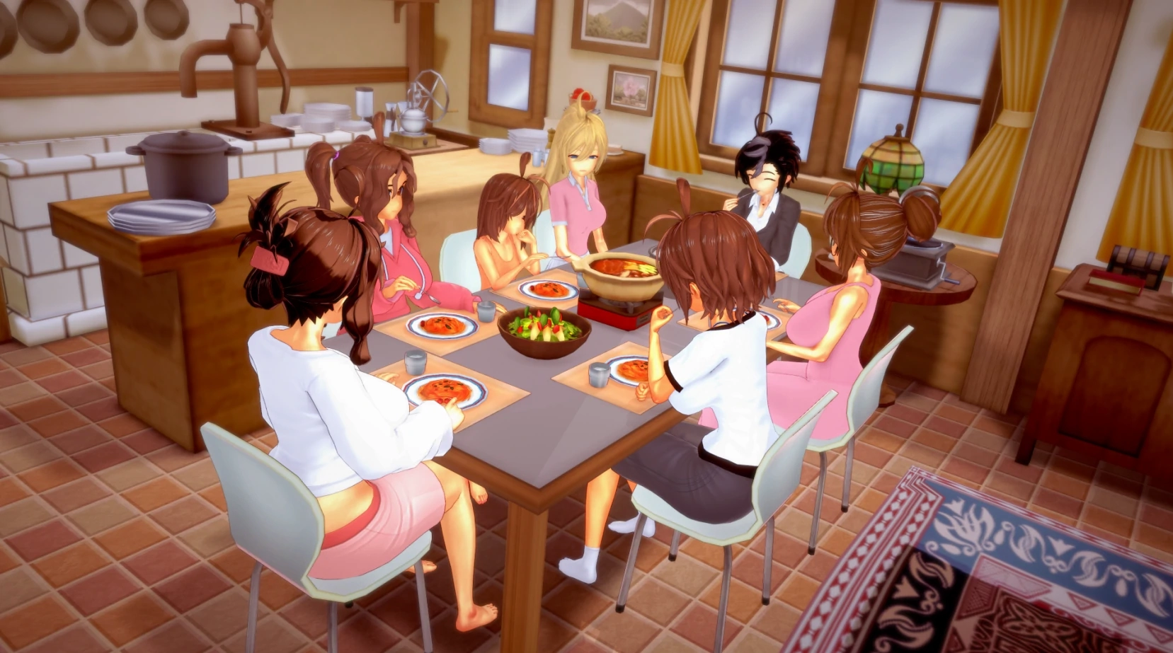 【日系SLG/AI汉化/扶她】 熟悉的环境v1.3.1 AI汉化版【PC+安卓/3.19G/更新】-米哈社