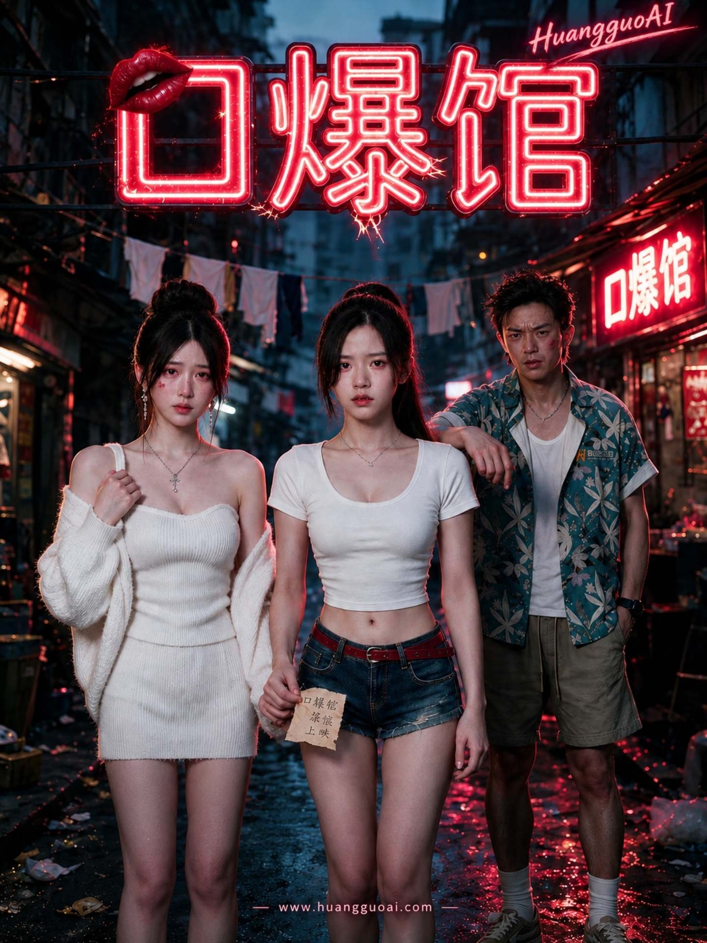 口爆馆海报